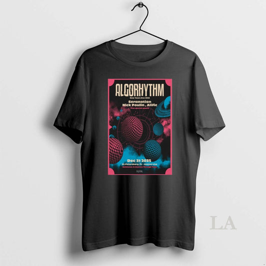 Original Algorhythm December 31 2025 St T-Shirts, Hoodie, Sweatshirt | InkThreadWorks.com