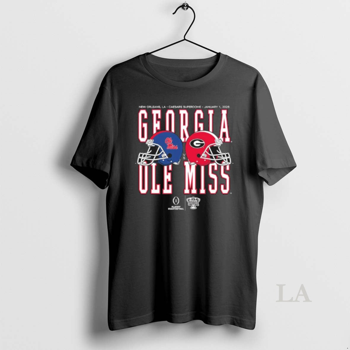 Original Allstate Sugar Bowl 2026 Ole Miss Vs Georgia Helmet Matchup T-Shirts, Hoodie, Sweatshirt | InkThreadWorks.com