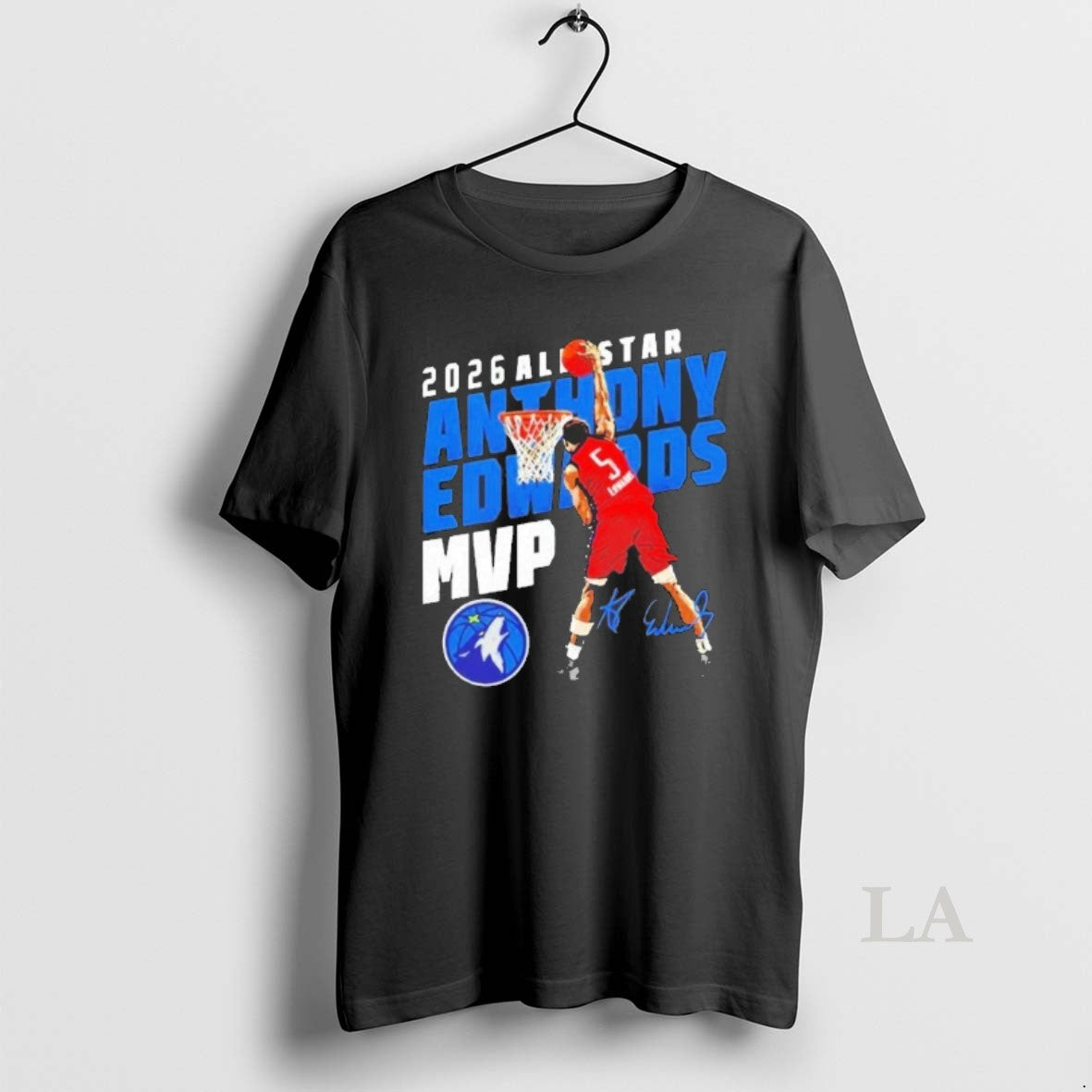 Original Anthony Edwards Minnesota Timberwolves 2026 All Star Mvp Sign ...