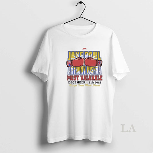 Original Anthony Joshua Vs Jake Paul Showdown T-Shirts, Hoodie, Sweatshirt | InkThreadWorks.com