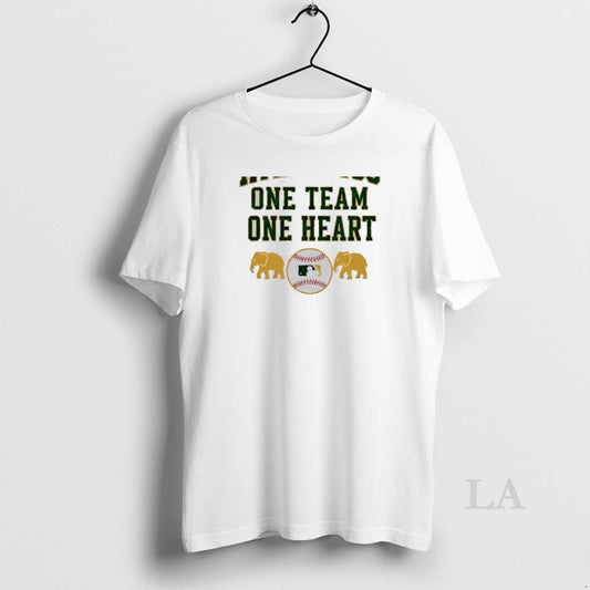 Original Athletics One Team One Heart Mlb T-Shirts, Hoodie, Sweatshirt