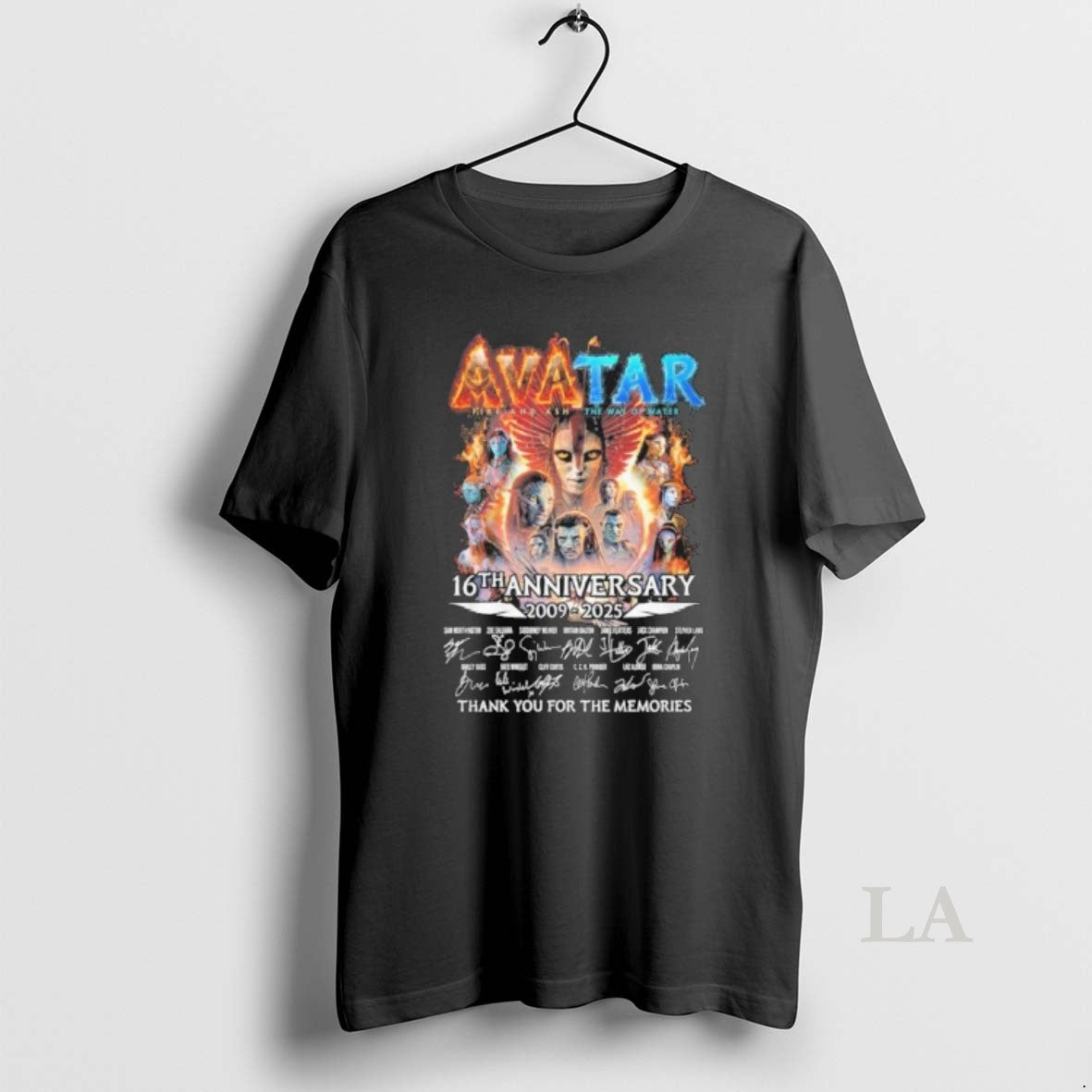Original Avatar Fire And Ash The Way Of Water 16th Anniversary 2009 2025 T-Shirts, Hoodie, Sweatshirt | InkThreadWorks.com