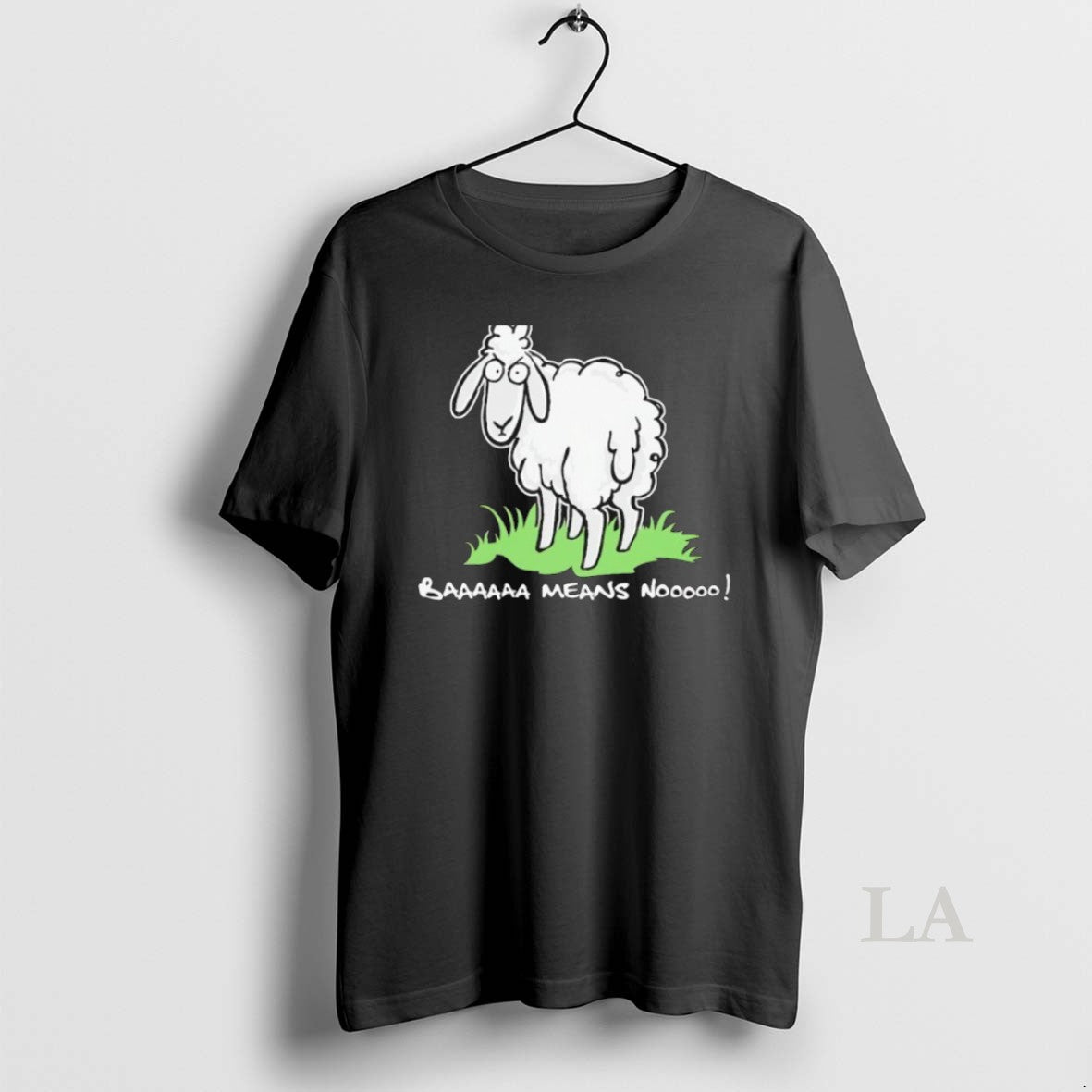 Original Baaaaaa Means Nooooo Sheep T-Shirts, Hoodie, Sweatshirt | InkThreadWorks.com