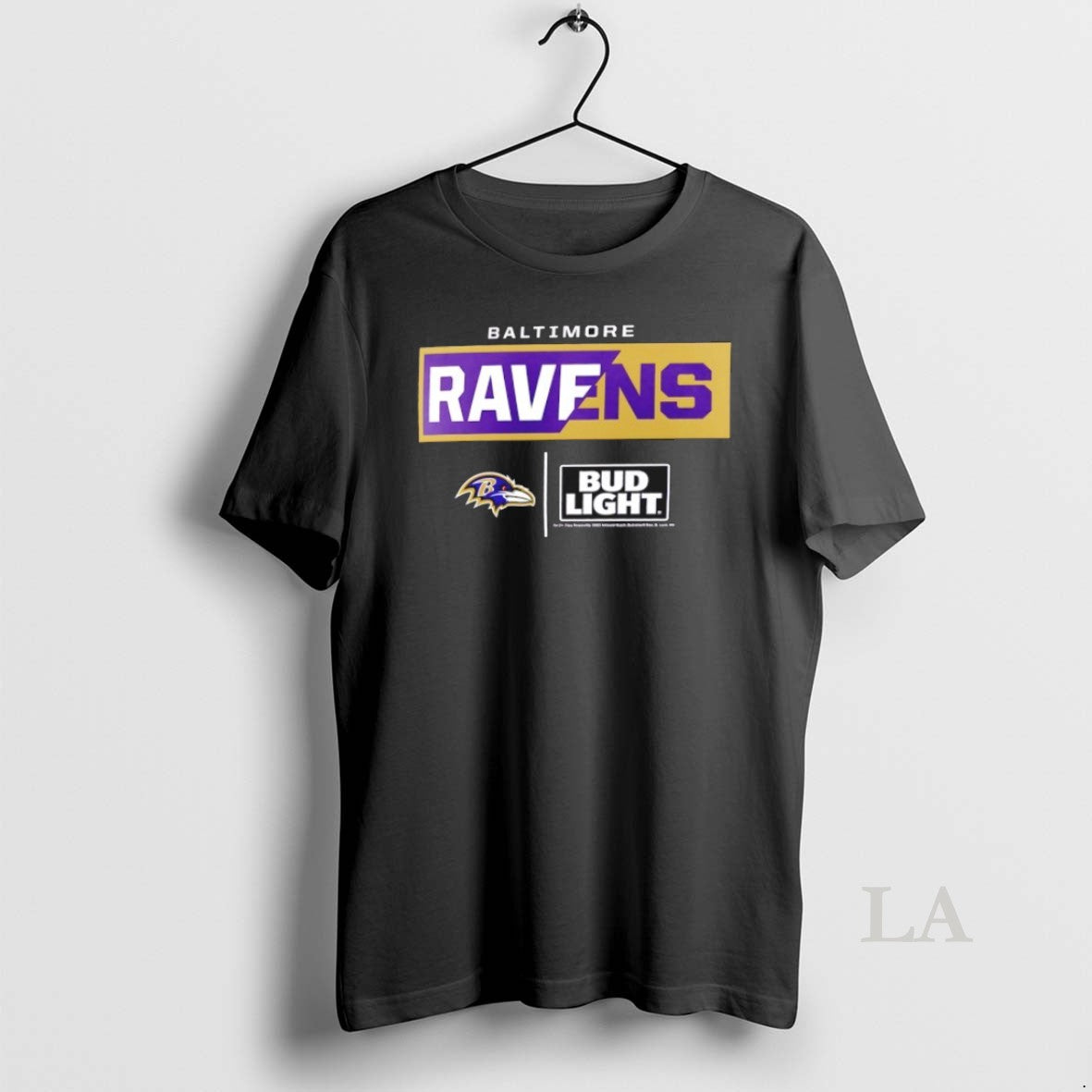 Original Baltimore Ravens National Football League X Bud Light Logo T-Shirts, Hoodie, Sweatshirt | InkThreadWorks.com