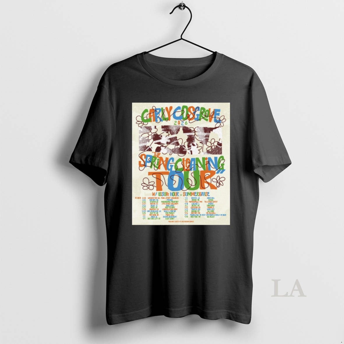 Original Carly Cosgrove 2026 The Spring Leaning Tour March April
