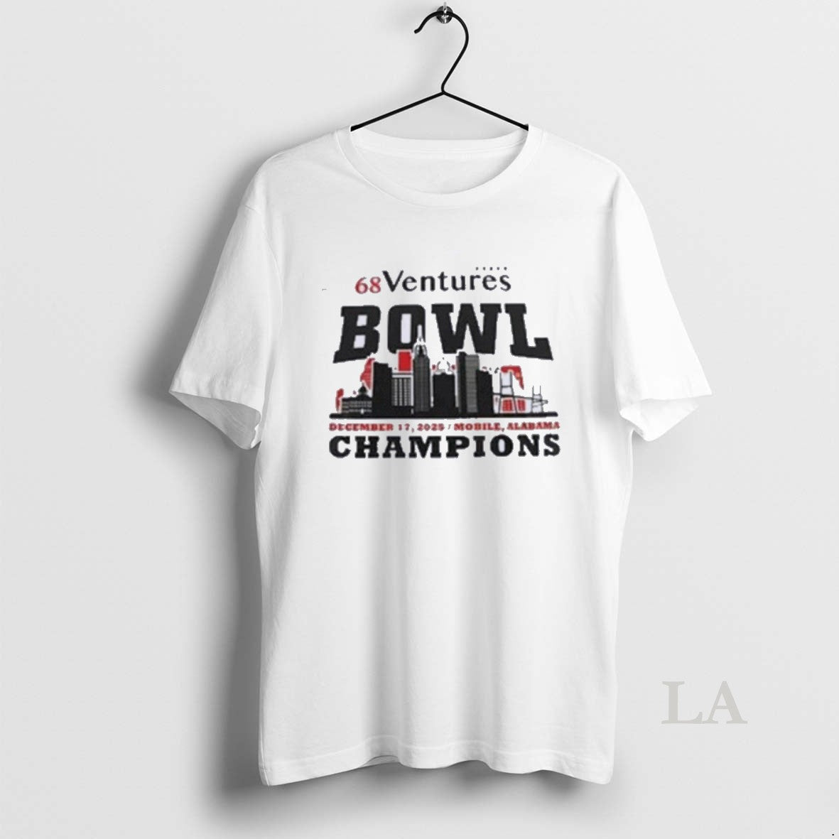 Original Delaware Blue Hens 68 Ventures Bowl Champions Skyline T-Shirts, Hoodie, Sweatshirt | InkThreadWorks.com