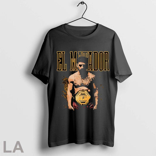 Original El Matador Ufc Fight Night Graphic Design Retro T Shirt