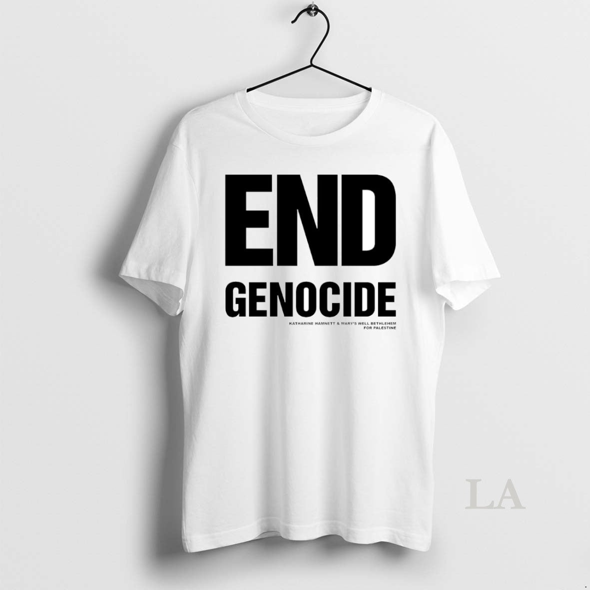 Original End Genocide Katharine Hamnett Circle T-Shirts, Hoodie, Sweatshirt | InkThreadWorks.com