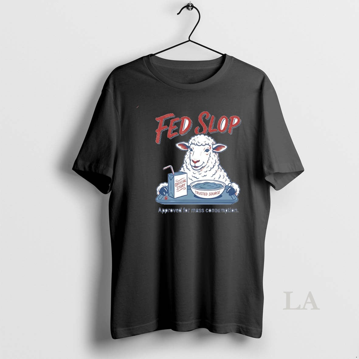 Original Fed Slop Approved For Mass Consumption Sheep Circle T-Shirts, Hoodie, Sweatshirt | InkThreadWorks.com