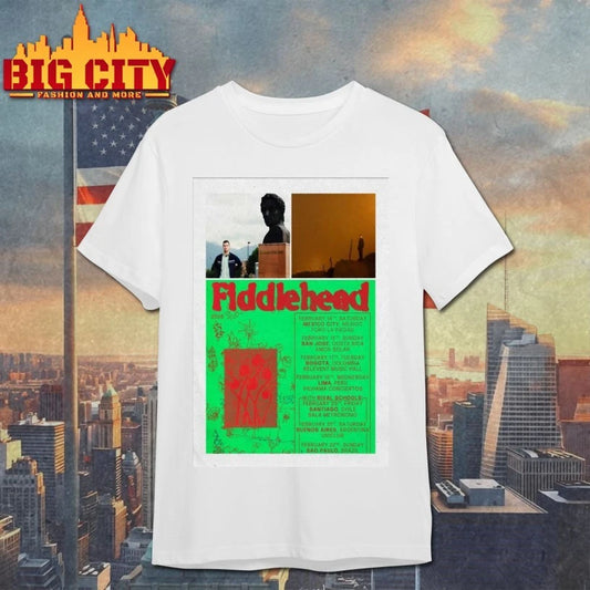 Original Fiddlehead February 2026 Shows Poster T-Shirt