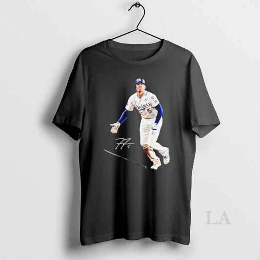 Original Freddie Freeman Los Angeles Dodgers Walk Off Regular Signature T-Shirts, Hoodie, Sweatshirt | InkThreadWorks.com