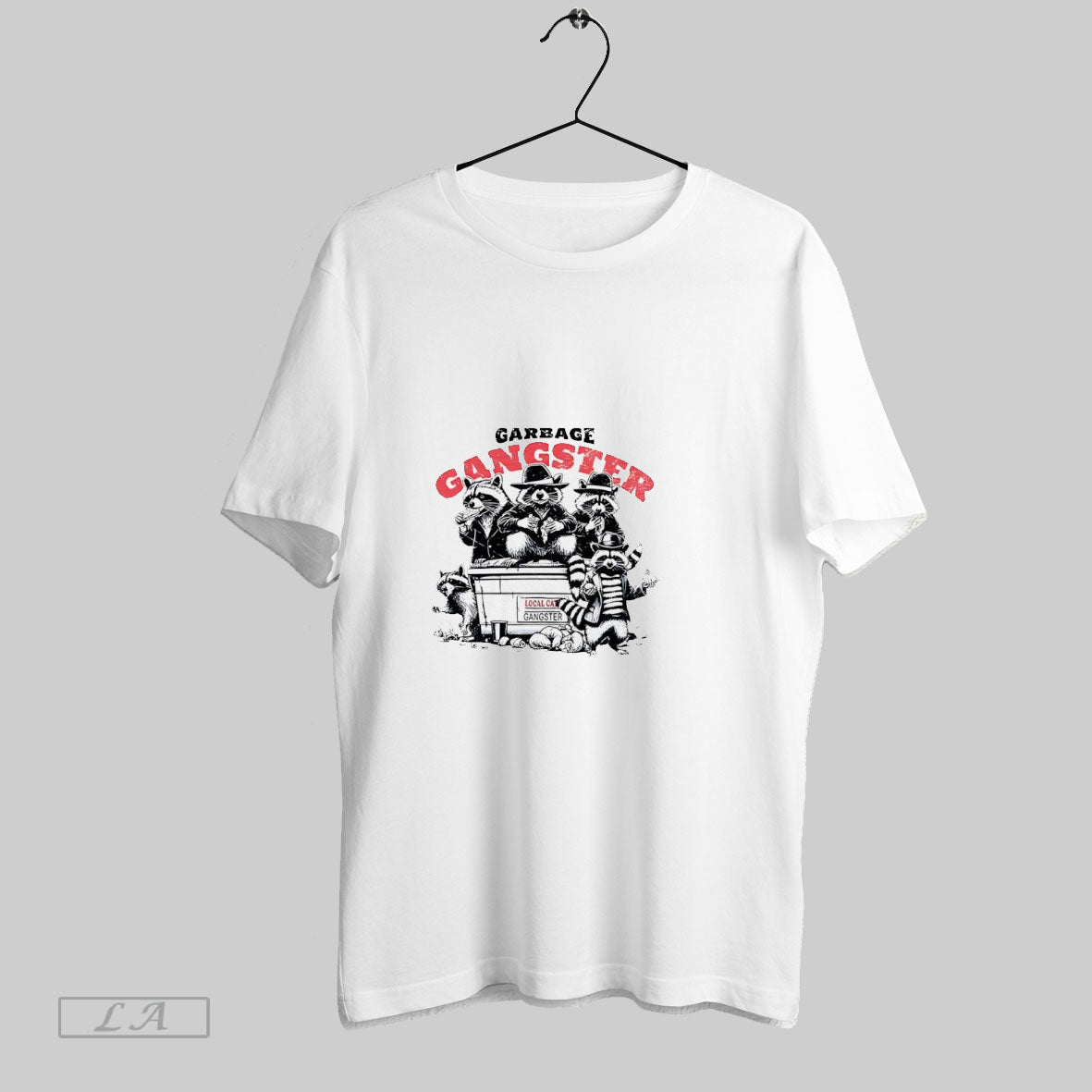 Original Garbage Gangster Raccoon Graphic