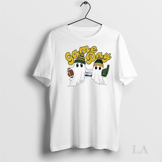 Original Green Bay Packers Game Day Ghosties With Busch Light Beer Halloween Ladies