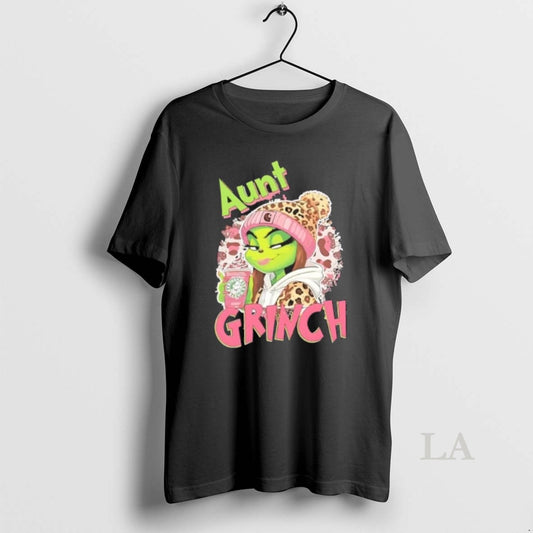 Original Grinch Girl Aunt Christmas T-Shirts, Hoodie, Sweatshirt | InkThreadWorks.com