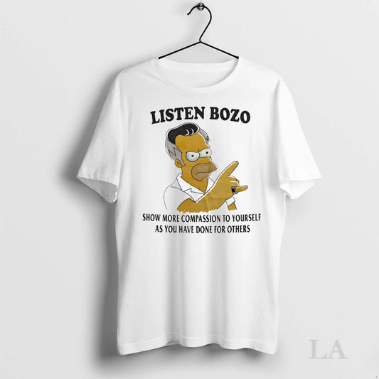 Original Homer Listen Bozo Show More Compassion To Yourself As You Have Done For Others