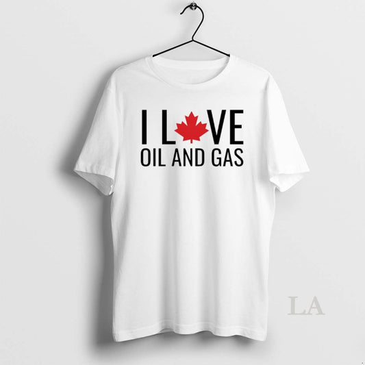 Original I Love Oil And Gas Canada T-Shirts, Hoodie, Sweatshirt | InkThreadWorks.com