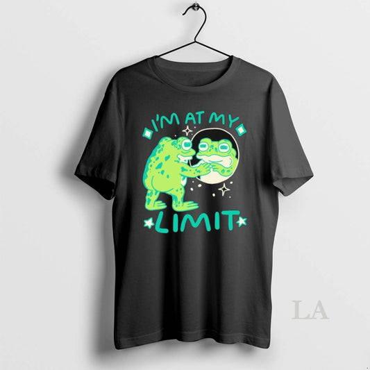 Original Im At My Limit Frog T-Shirts, Hoodie, Sweatshirt | InkThreadWorks.com