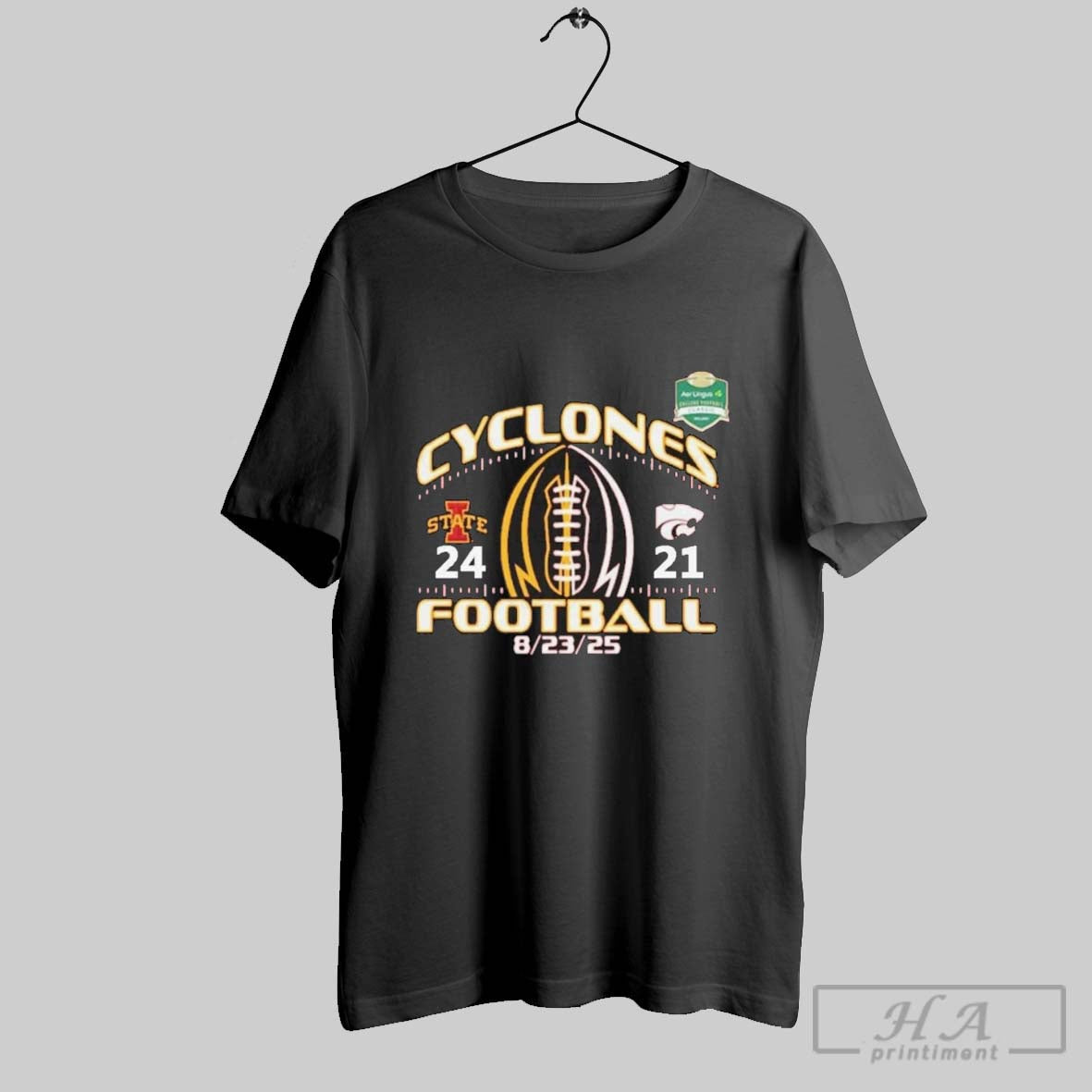 Original Iowa State Cyclones Beat Kansas State 2025 College Football Classic Ireland Score 24 21