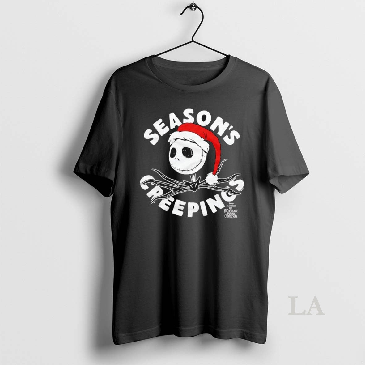 Original Jack Skellington Nightmare Before Christmas Seasons Creepings T-Shirts, Hoodie, Sweatshirt | InkThreadWorks.com
