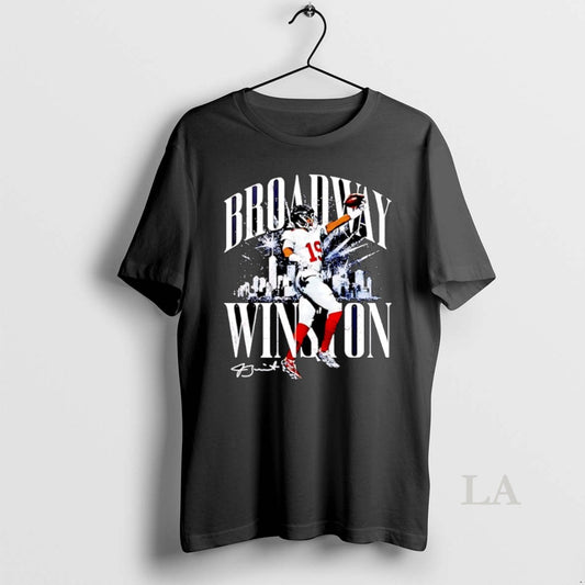 Original Jameis Winston New York Giants Broadway Winston City Skyline T-Shirts, Hoodie, Sweatshirt | InkThreadWorks.com
