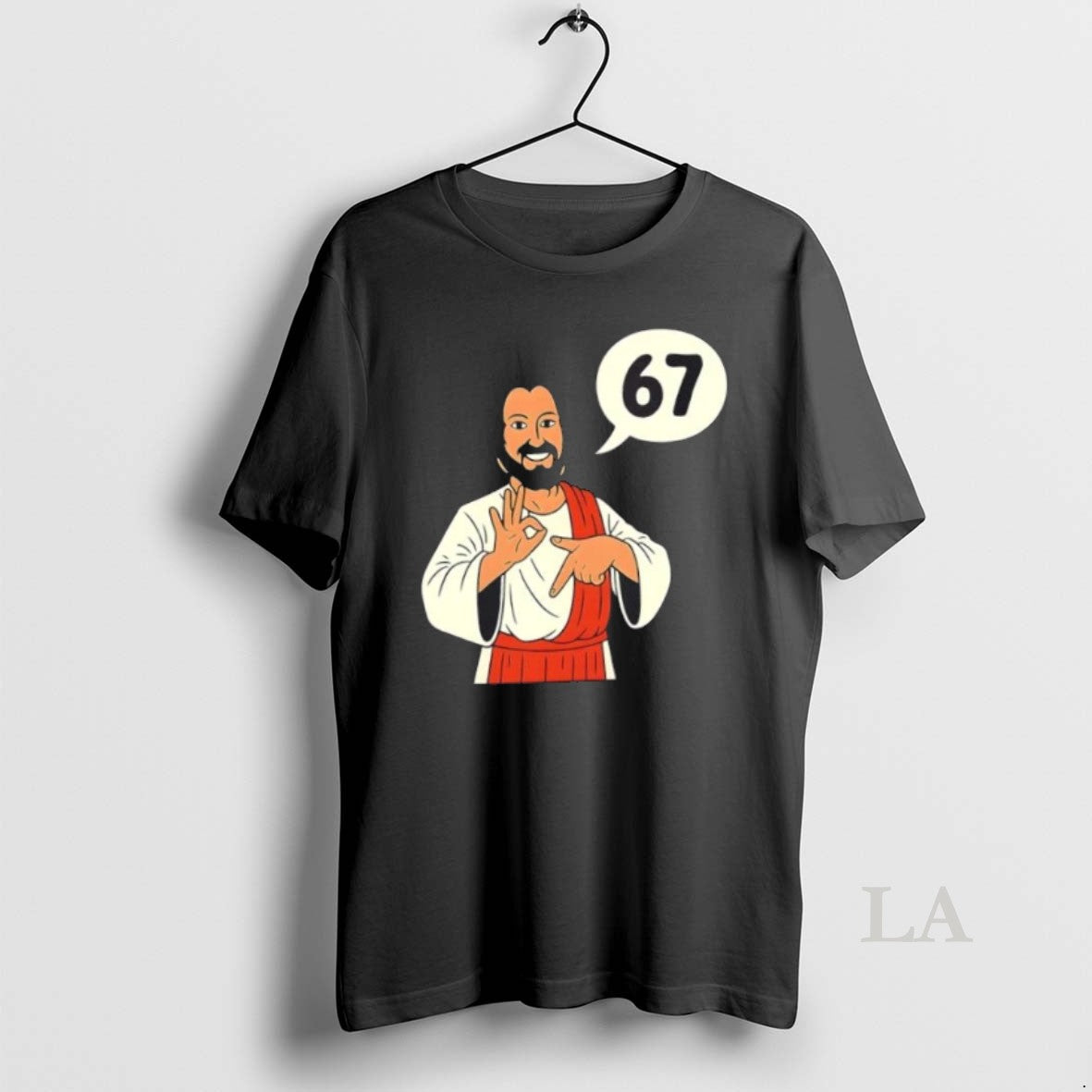 Original Jesus Says 67 Funny 6 7 Meme T-Shirts, Hoodie, Sweatshirt | InkThreadWorks.com