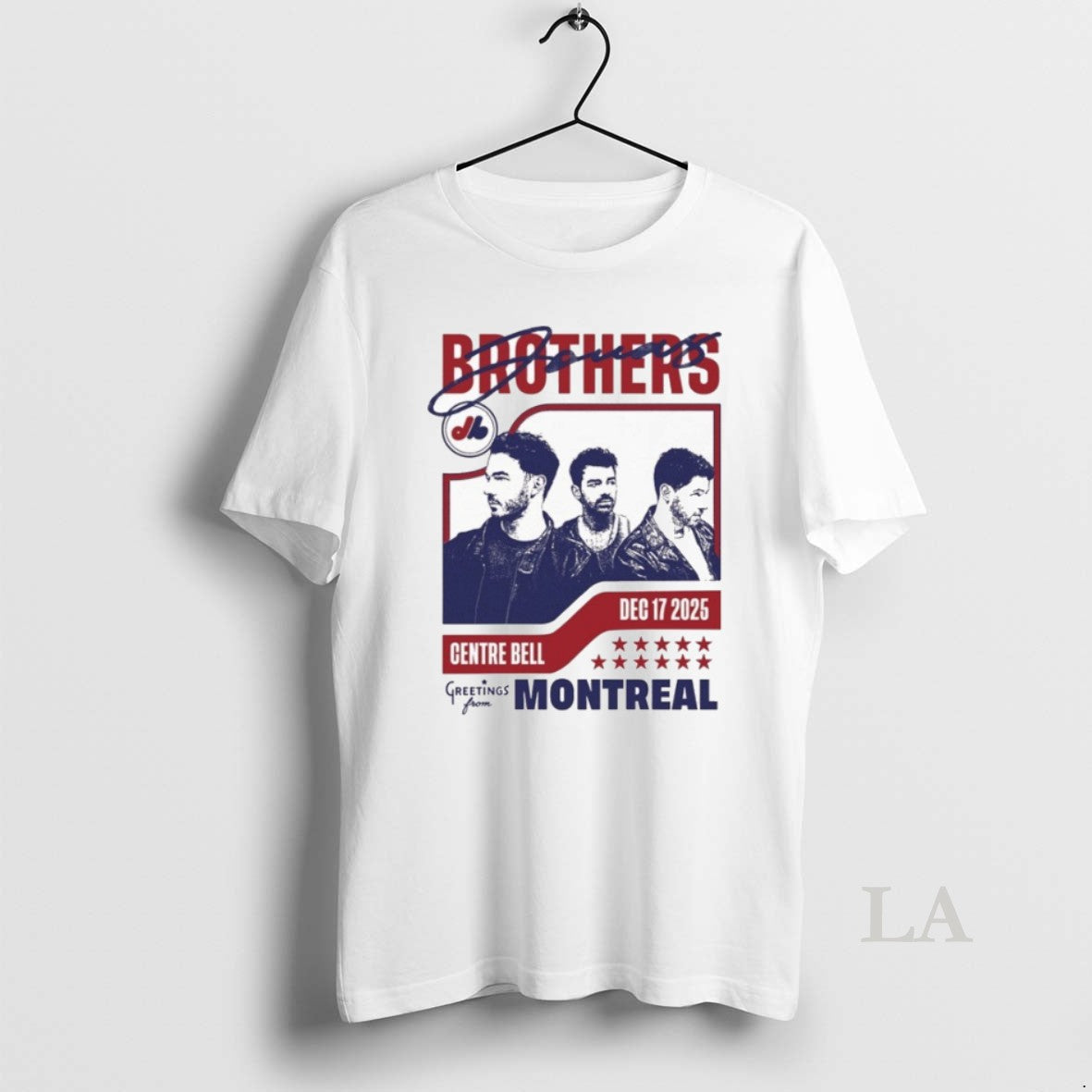 Original Jonas Brothers Greetings From Your Hometown Montreal Qc 2025 T-Shirts, Hoodie, Sweatshirt | InkThreadWorks.com