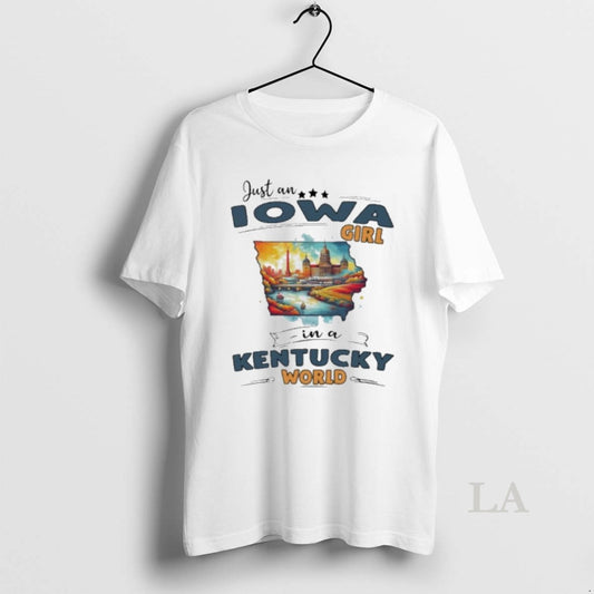 Original Just An Iowa Girl In A Kentucky World Retro