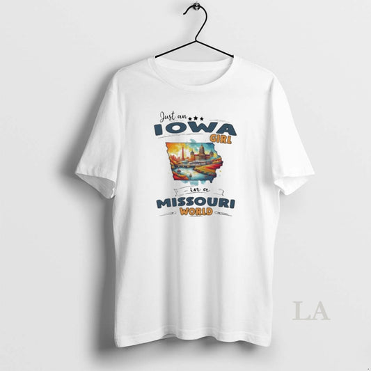 Original Just An Iowa Girl In A Missouri World Retro
