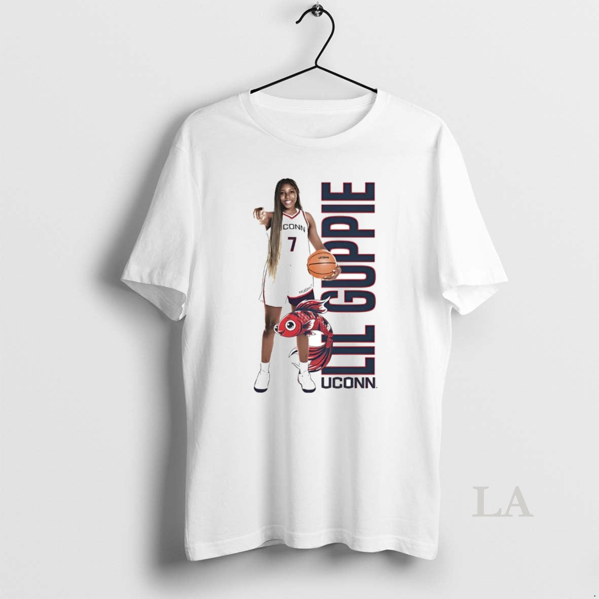 Original Kelis Fisher Lil Guppie Uconn Huskies T-Shirts, Hoodie, Sweatshirt | InkThreadWorks.com