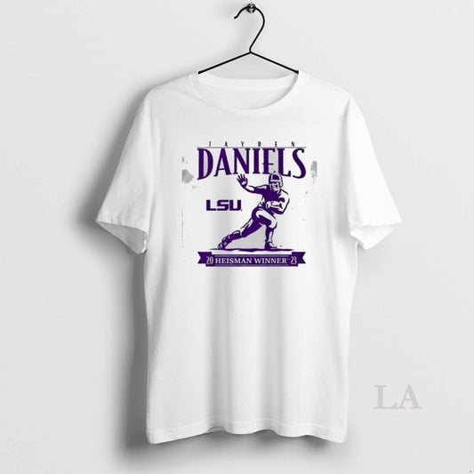 Original Lsu Football Jayden Daniels Heisman Winner 2023 T-Shirts, Hoodie, Sweatshirt | InkThreadWorks.com