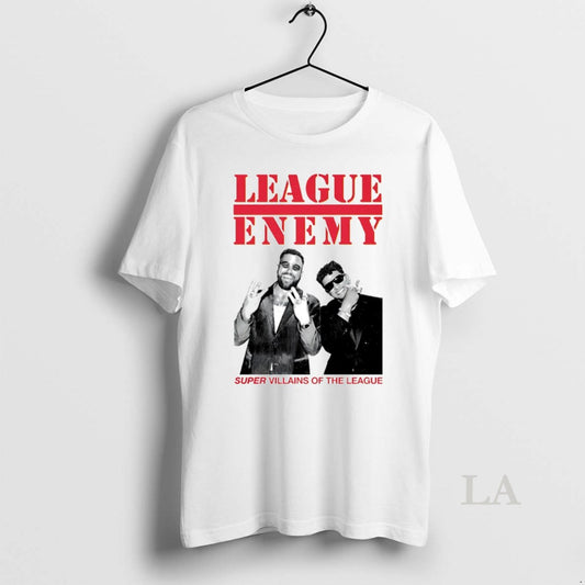 Original League Enemy Super Villains Of The League Circle T-Shirts, Hoodie, Sweatshirt | InkThreadWorks.com