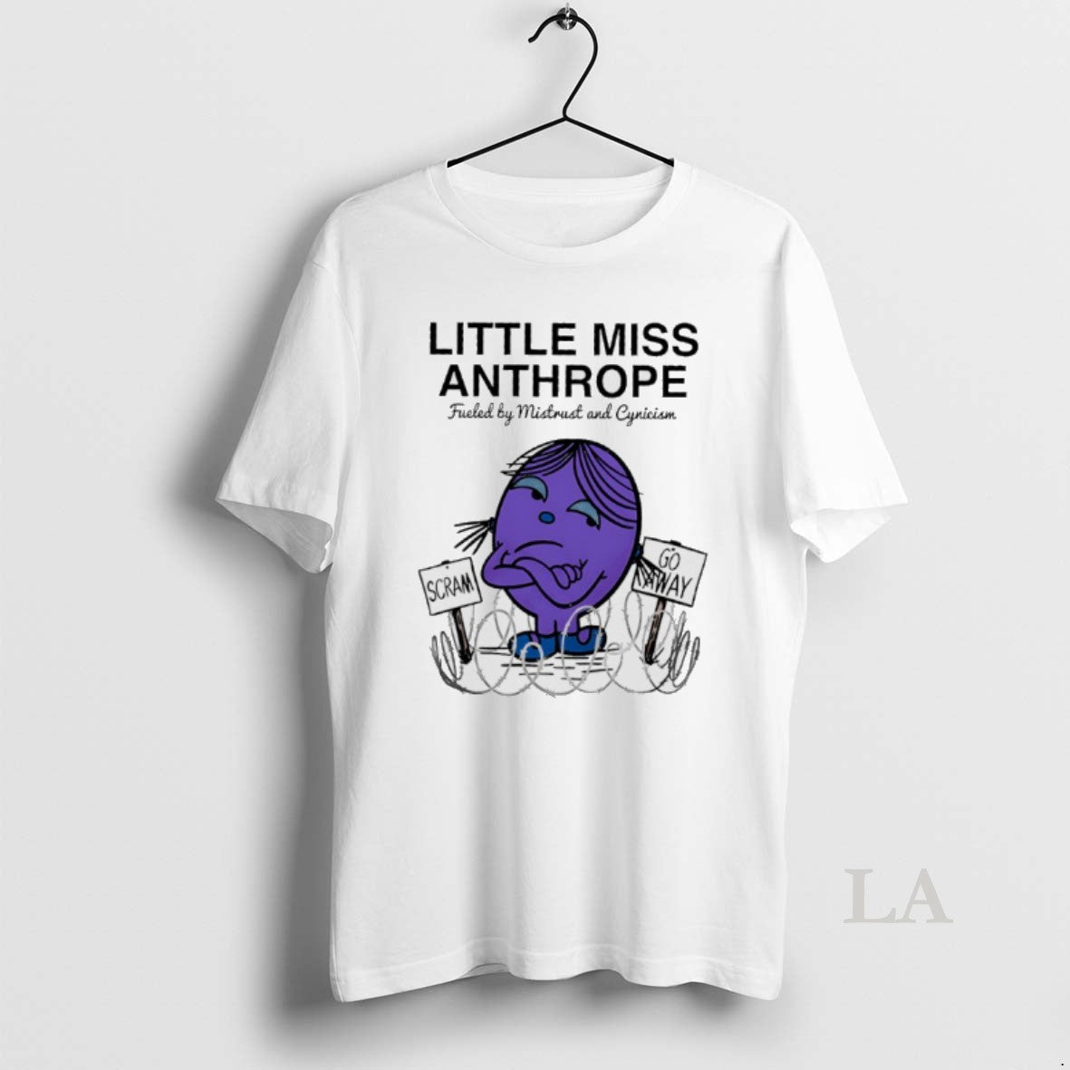 Original Little Miss Anthrope Fueled Mistrust And Cynicism T-Shirts, Hoodie, Sweatshirt | InkThreadWorks.com