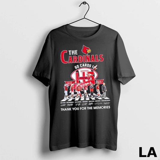 Original Louisville Cardinals Go Cards 115 Seasons Howard Schnellenberger And Legends Abbey Road Signatures
