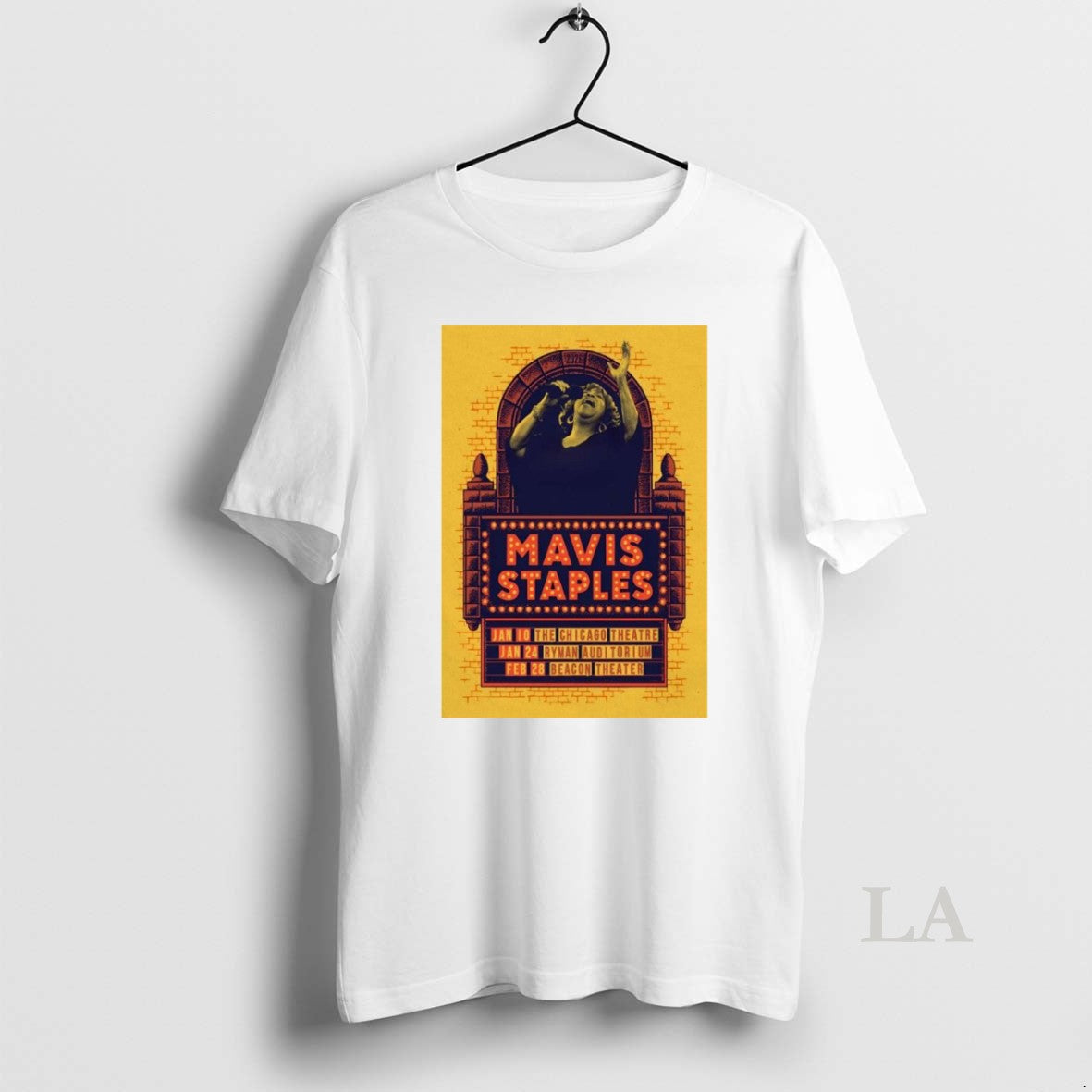 Original Mavis Staples The Chicago Theatre In Chicago Il Jan 10 2026 T-Shirts, Hoodie, Sweatshirt | InkThreadWorks.com