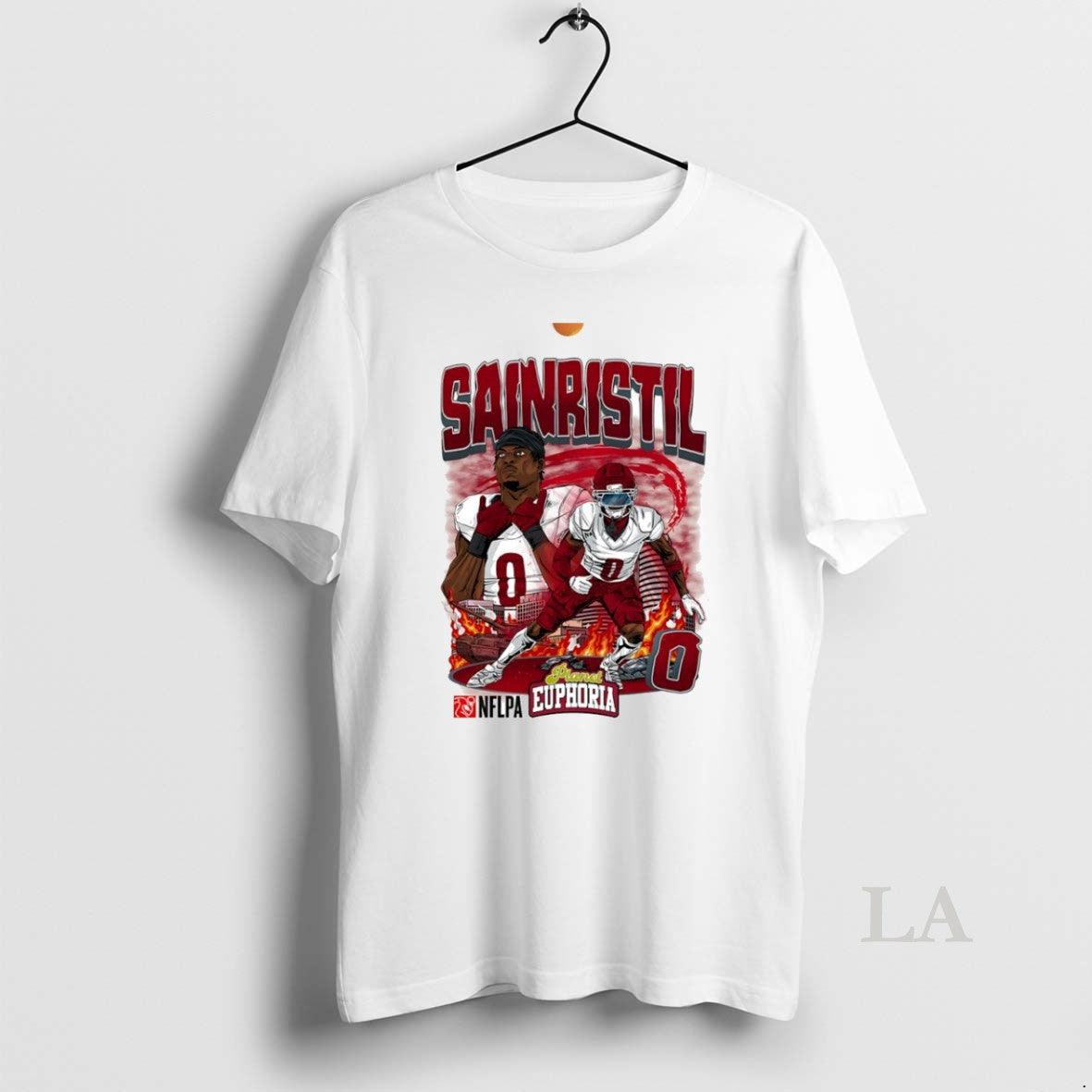 Original Mike Sainristil 0 Washington Commanders Football Comic Circle T-Shirts, Hoodie, Sweatshirt