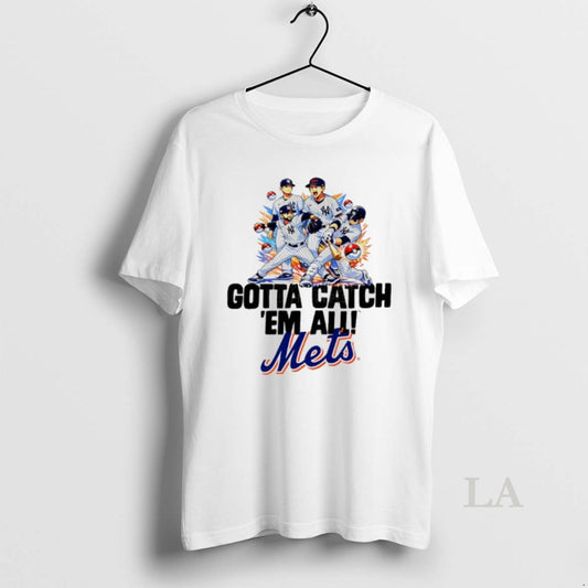 Original Ny Yankees Gotta Catch Em All Mets T-Shirts, Hoodie, Sweatshirt | InkThreadWorks.com