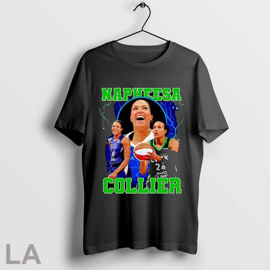 Original Napheesa Collier Lynx Basketball Player Step Sisters T Shirt