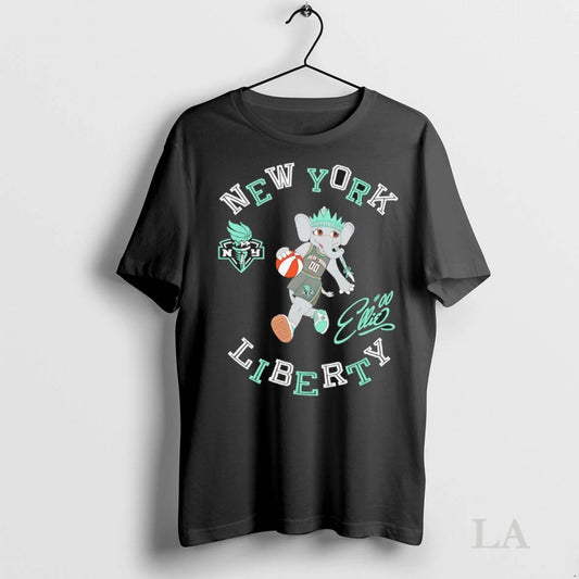 Original New York Liberty Ellie Mascot Numero Uno Signature