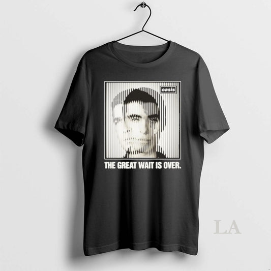 Original Oasis The Great Wait Is Over Tour T-Shirts, Hoodie, Sweatshirt | InkThreadWorks.com