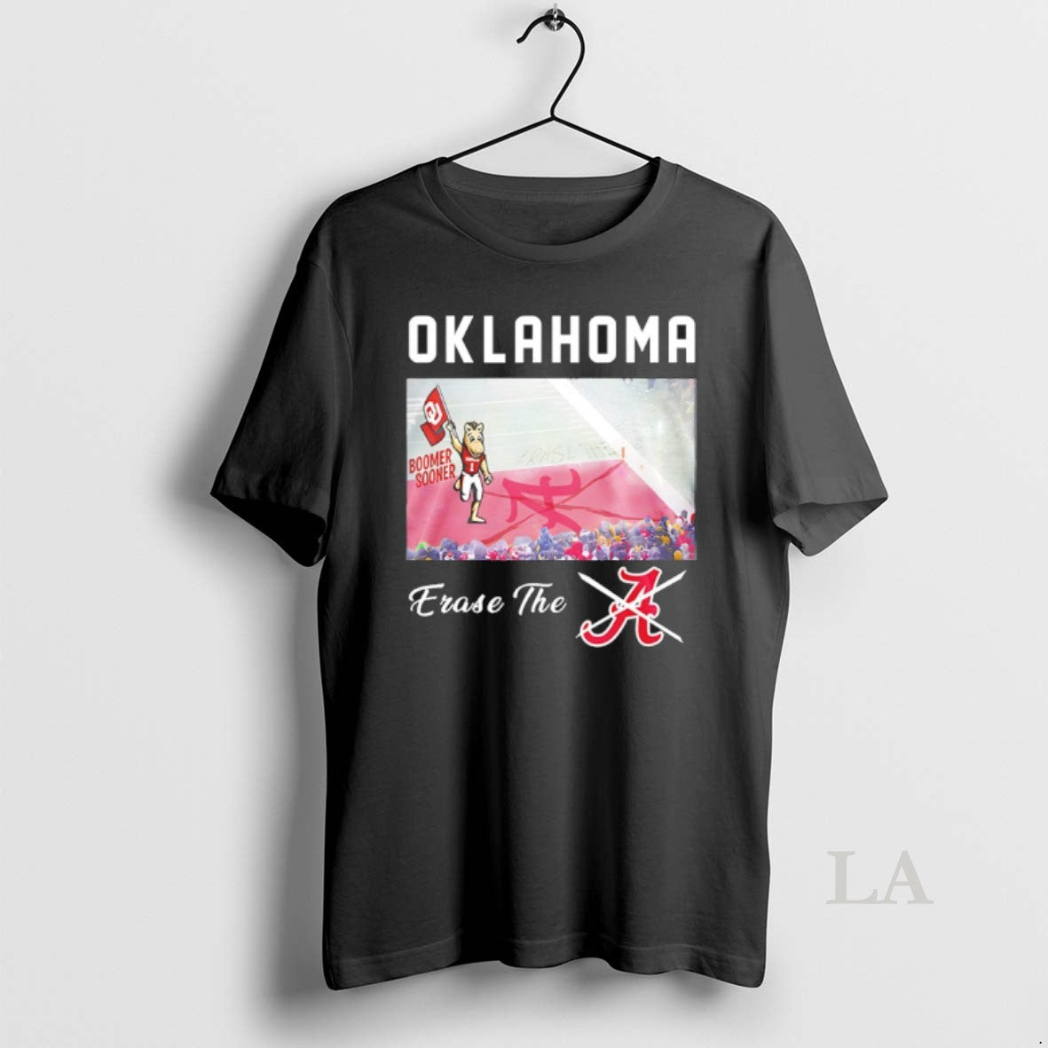 Original Oklahoma Sooners Erase The Not A Alabama T-Shirts, Hoodie, Sweatshirt | InkThreadWorks.com