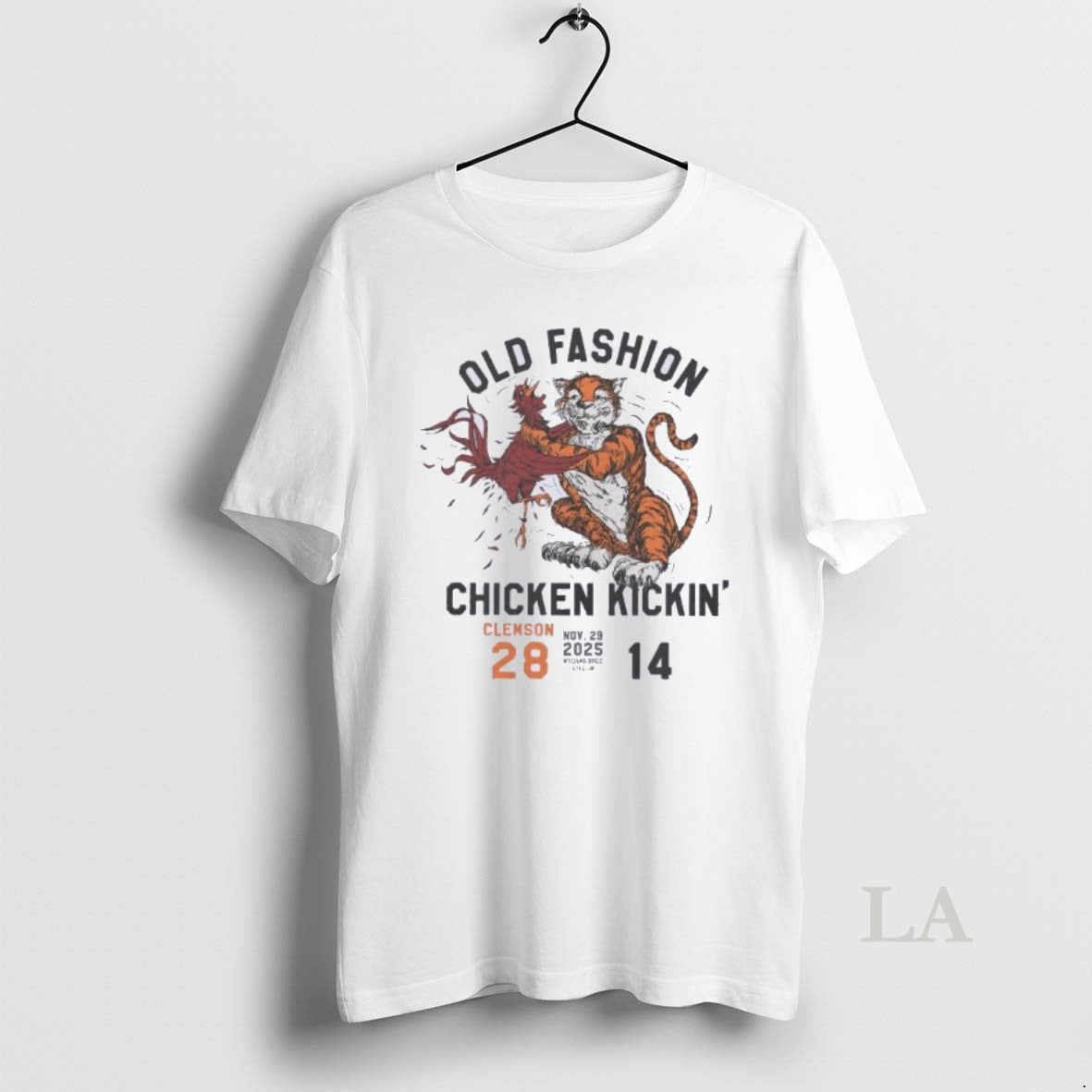 Original Old Fashion Chicken Kickin 2025 Clemson Tigers 28 14 South Carolina Gamecocks T-Shirts, Hoodie, Sweatshirt