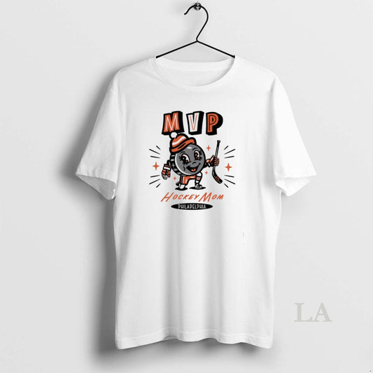 Original Philadelphia Flyers 2025 Mvp Hockey Mom T-Shirts, Hoodie, Sweatshirt | InkThreadWorks.com