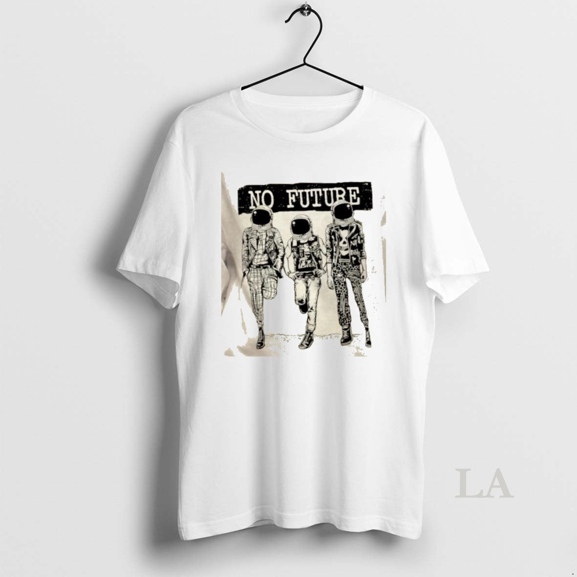 Original Punk Astronaut No Future T-Shirts, Hoodie, Sweatshirt | InkThreadWorks.com