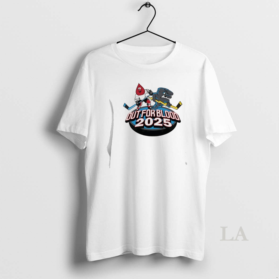 Original Quad City Storm Hockey Out For Blood 2025 Mascot T-Shirts, Hoodie, Sweatshirt | InkThreadWorks.com