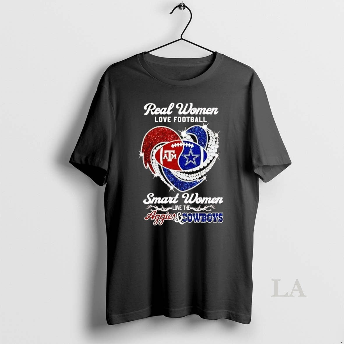 Original Real Women Love Football Smart Women Love The Aggies And Cowboys T-Shirts, Hoodie, Sweatshirt | InkThreadWorks.com