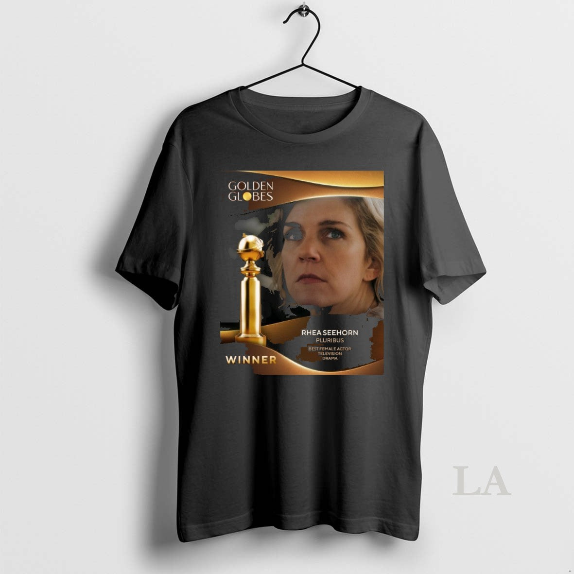 Original Rhea Seehorn Pluribus Winner Golden Globes For Best Female Actor Television Drama T-Shirts, Hoodie, Sweatshirt