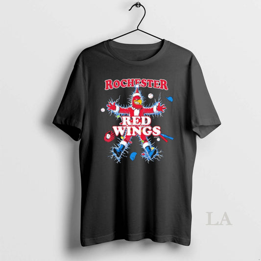 Original Rochester Red Wings The Holiday Christmas Mascot T-Shirts, Hoodie, Sweatshirt | InkThreadWorks.com