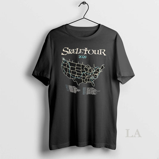 Original Skeletour 2026 Usa State T-Shirts, Hoodie, Sweatshirt