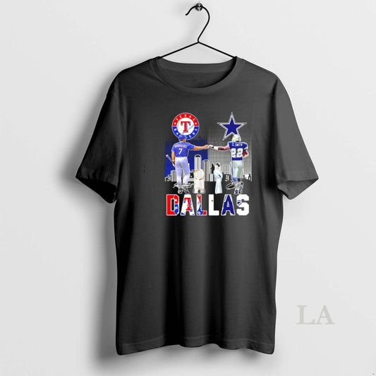 Original Sports In Dallas Rangers Rodriguez And Cowboys E T-Shirts, Hoodie, Sweatshirt | InkThreadWorks.com
