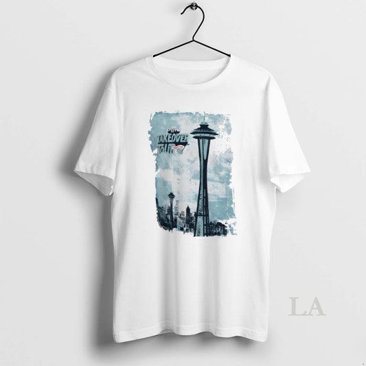 Original Stadium Essentials Seattle Takeover City Photo T-Shirts, Hoodie, Sweatshirt | InkThreadWorks.com